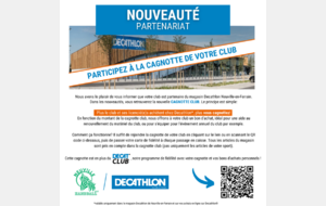 Partenariat avec Decathlon Neuville-en-Ferrain